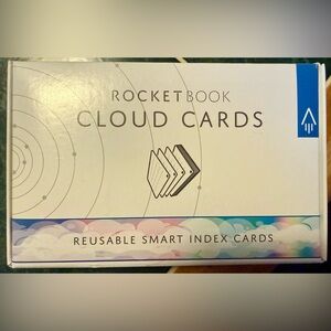Rocketbook Cloud Cards - Reusable Smart Index Cards never opened